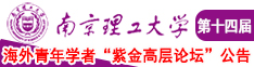 屌操穴AV在线南京理工大学第十四届海外青年学者紫金论坛诚邀海内外英才！